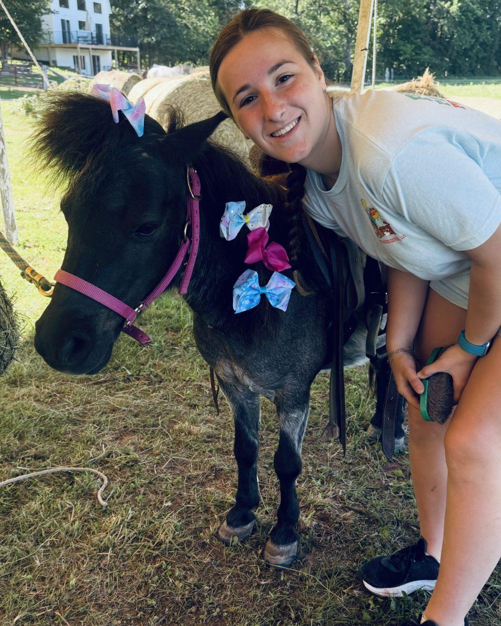 Ruger, part of the Pony Parties Express herd