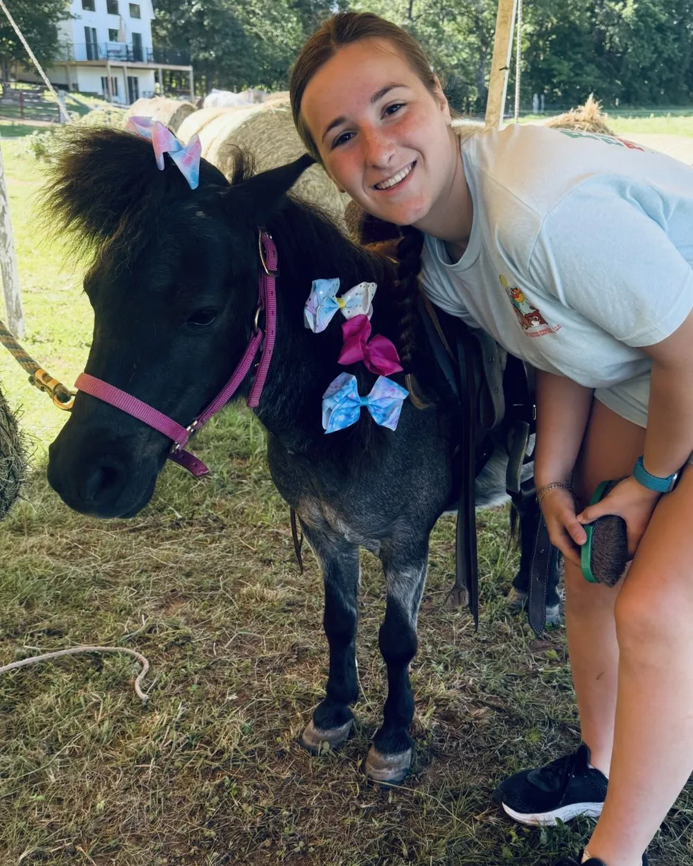 Ruger, part of the Pony Parties Express herd